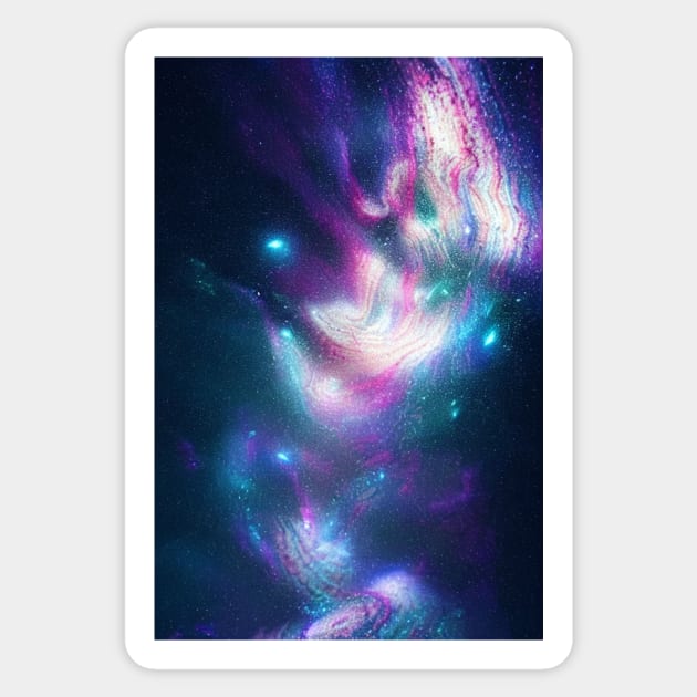 Galaxy - #8 Sticker by Trendy-Now